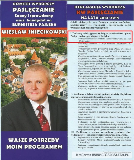 O potrzebie budowy ronda