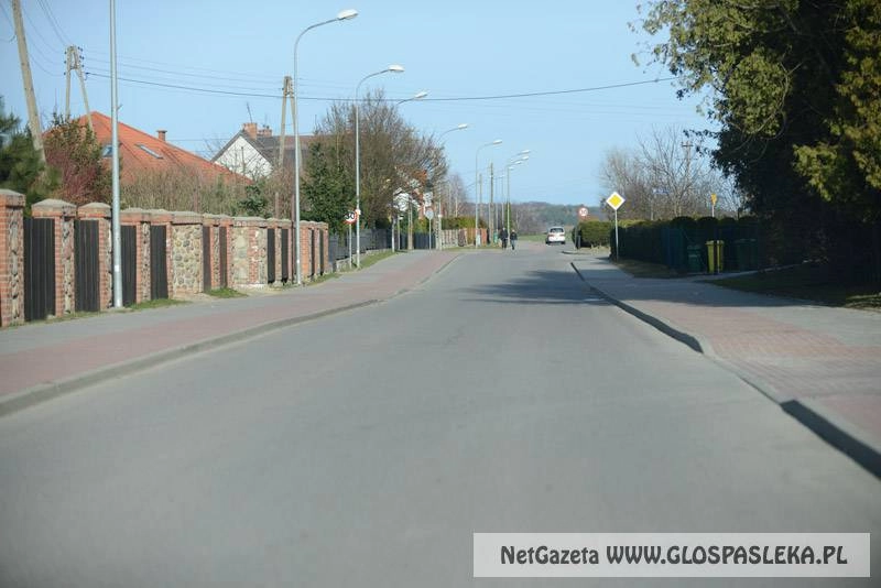 Progi zwalniające na ul. Partyzantów