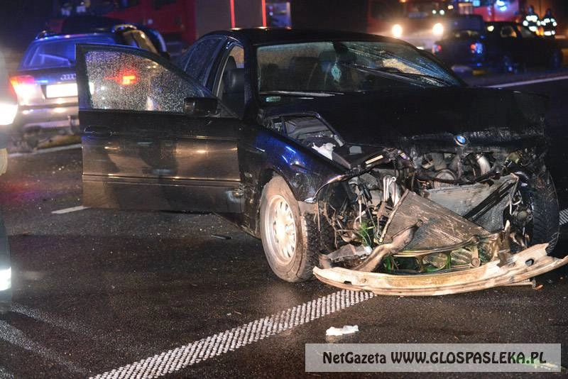 Karambol na S7 - 5 osób rannych