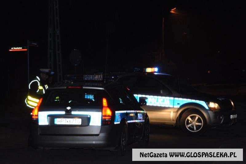 Jechała na podwójnym gazie