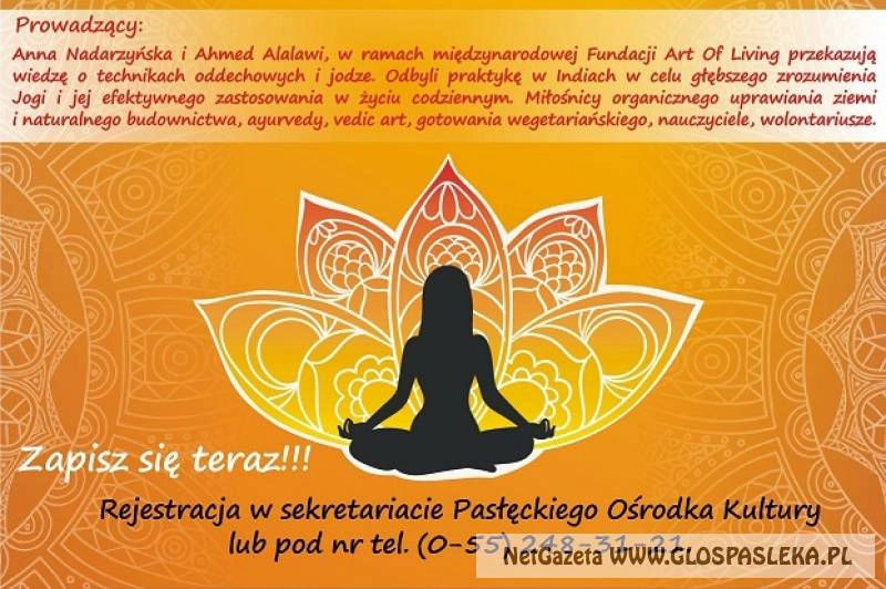 Weź głęboki oddech z jogą