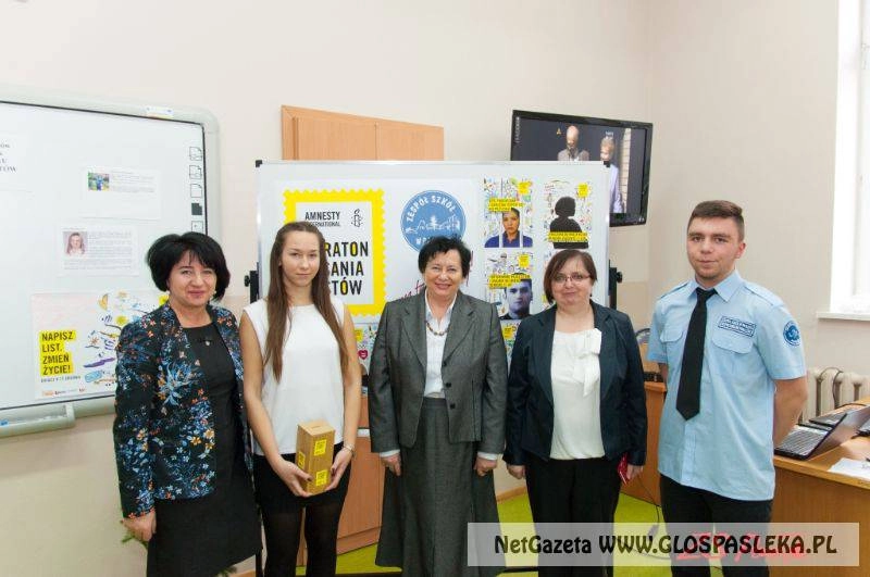 Maraton Pisania Listów w ZS Pasłęku