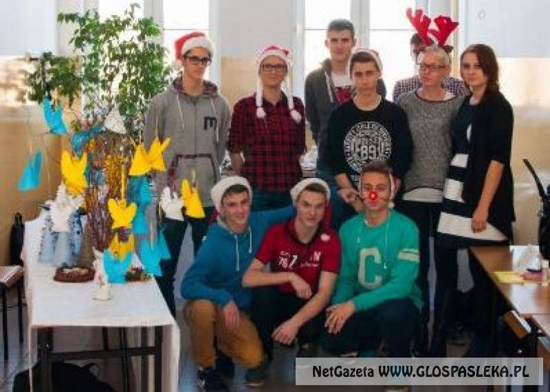 Mikołajki w ZS w Pasłęku
