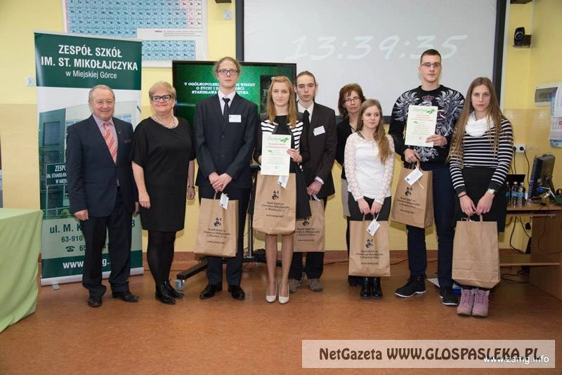 Ogólnopolski Konkurs Wiedzy o Życiu  i Działalności Stanisława Mikołajczyka