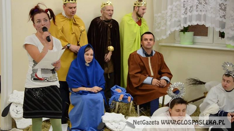 Świąteczne spotkanie w ŚDS w Rzecznej