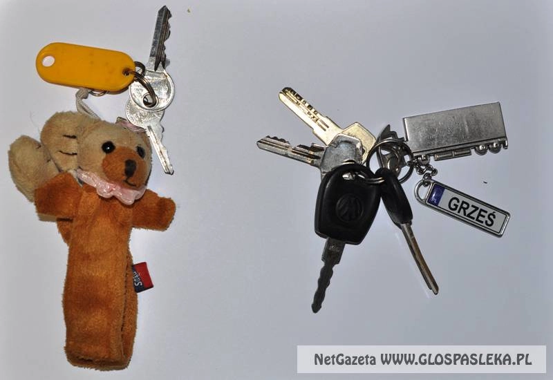 Ogłoszenie - znaleziono klucze