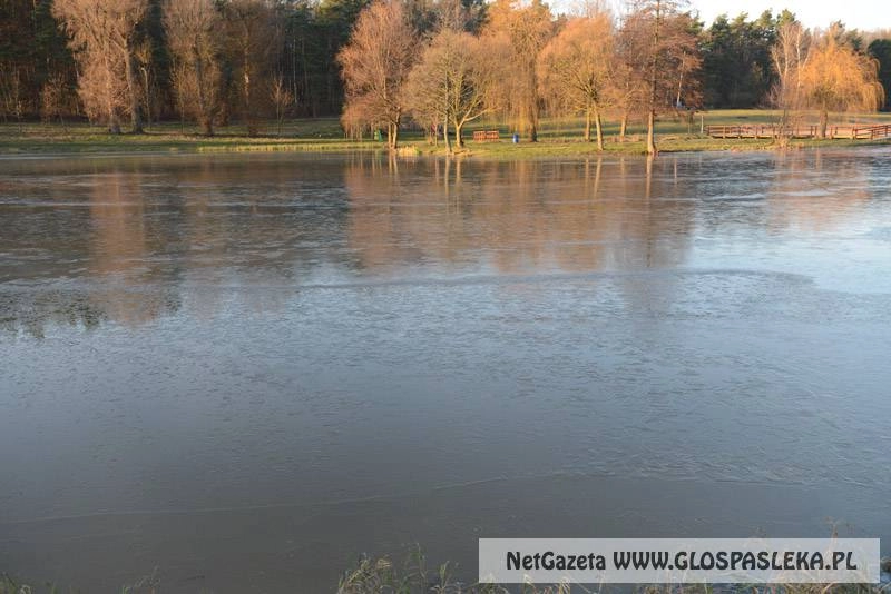 Pierwszy lód - ostrożnie