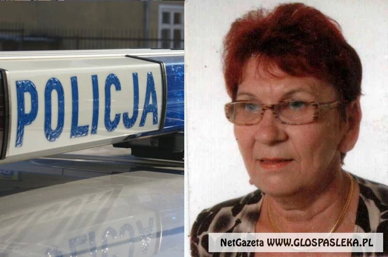 Ponawiamy komunikat - Zaginęła Halina Spychalska z Pasłęka!