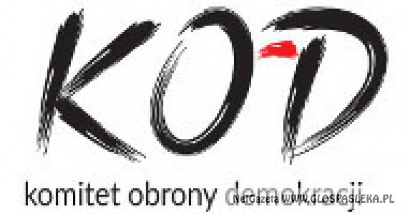 Pasłęczanie na manifestacjach KOD