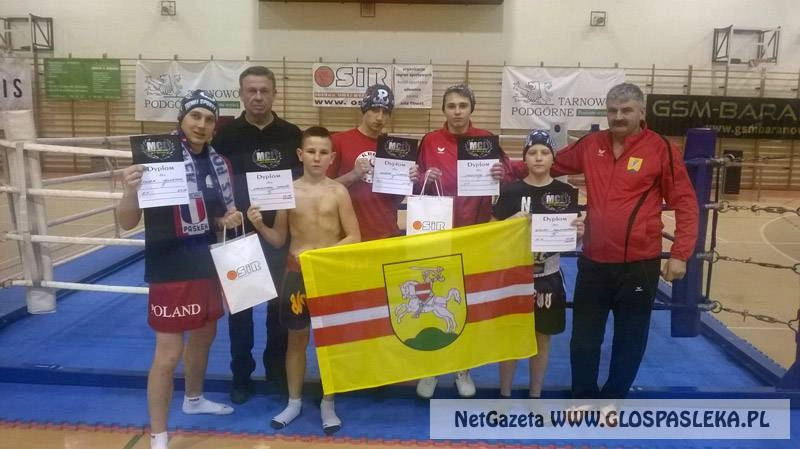Pasłęccy kicboxerzy walczyli w Poznaniu
