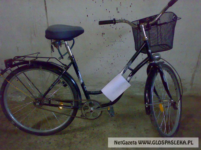 Ogłoszenie - znaleziono rower