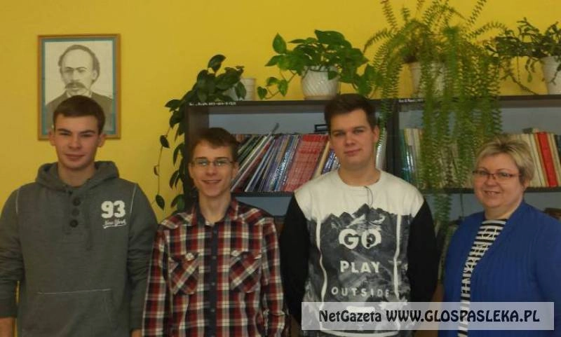 Sukces uczniów ZS w Pasłęku