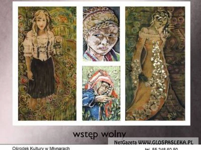 Wystawa batików Barbary Wilińskiej