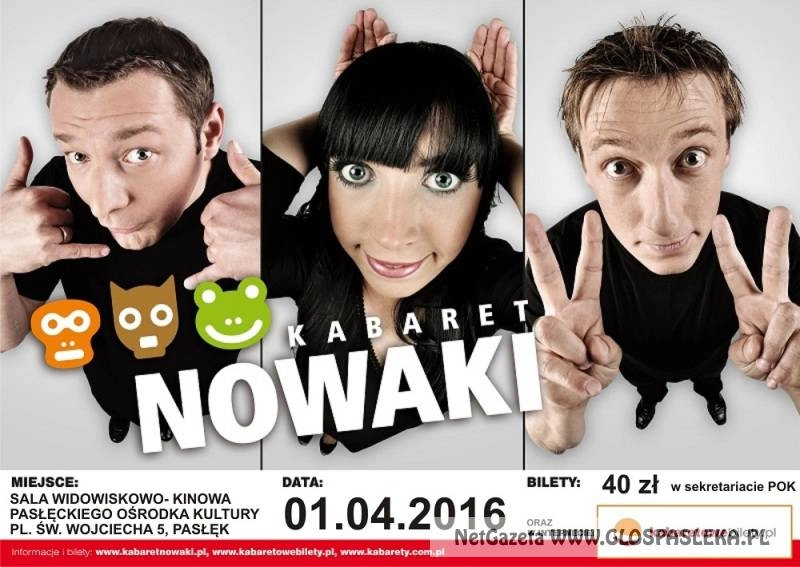 NOWAKI wystapią w Pasłęku