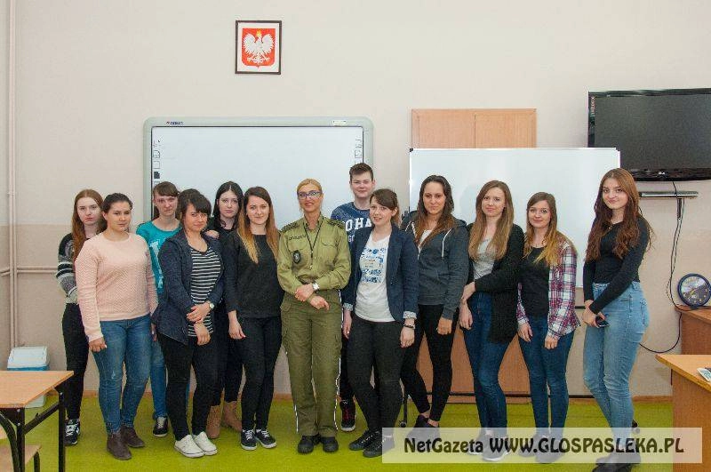 Straż Graniczna w ZS w Pasłęku