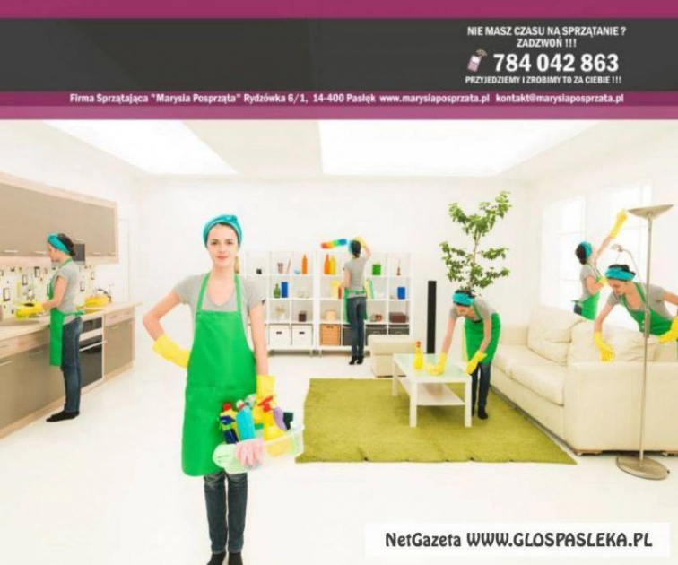 MARYSIA POSPRZATA Twój dom na wiosnę!