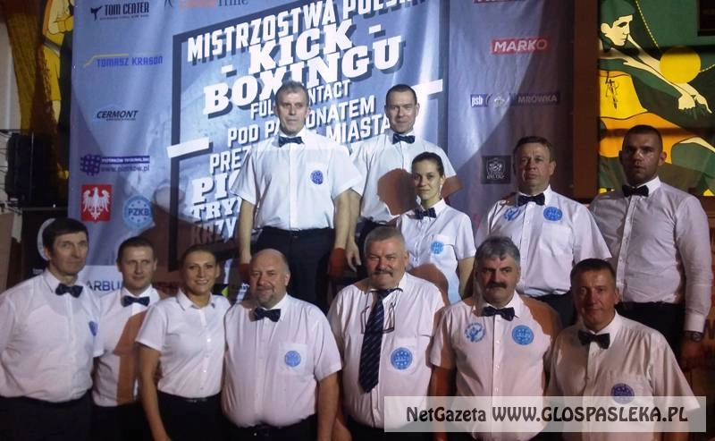 Pasłęcki akcent na zawodach kick boxingu