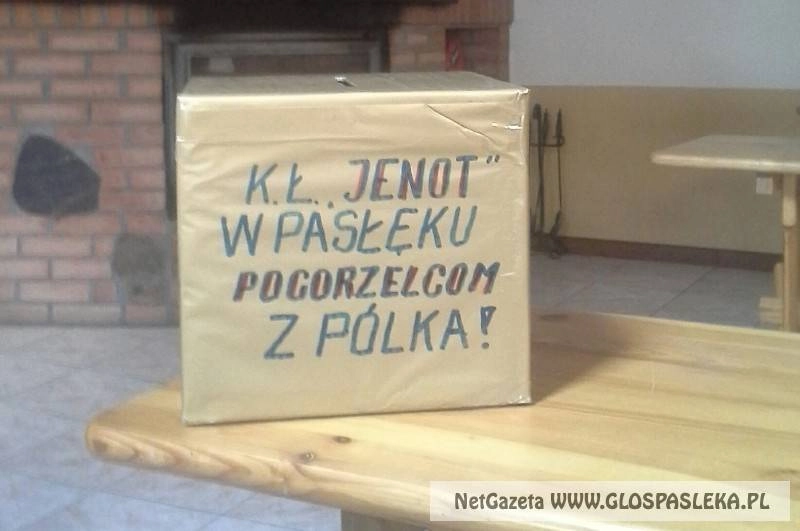 Zbiórka dla pogorzelców