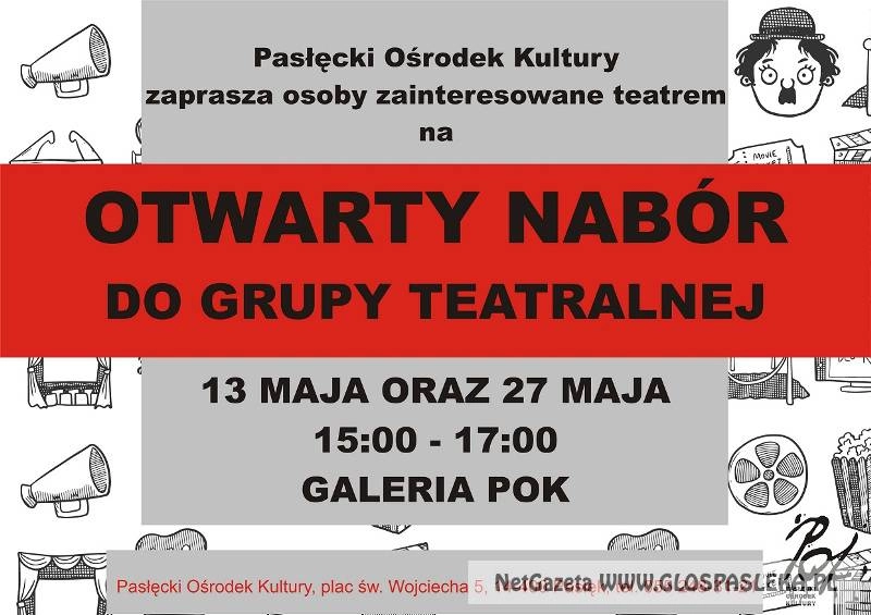 Nabór do sekcji teatralnej