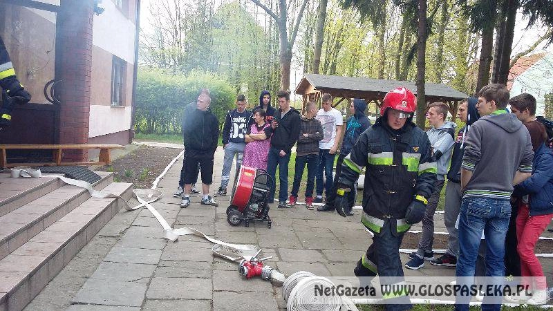 Ćwiczyli na wypadek pożaru