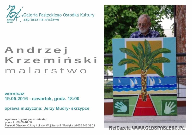 Zaproszenie na wernisaż.