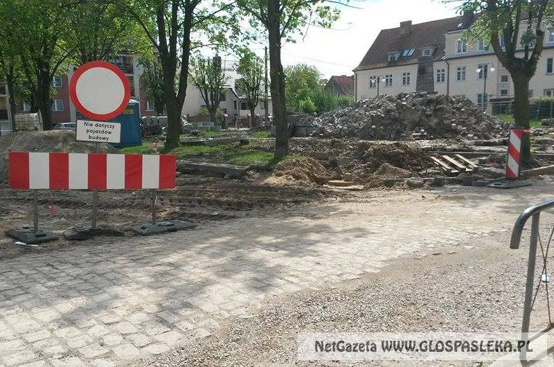 Trwa przebudowa placu Grunwaldzkiego