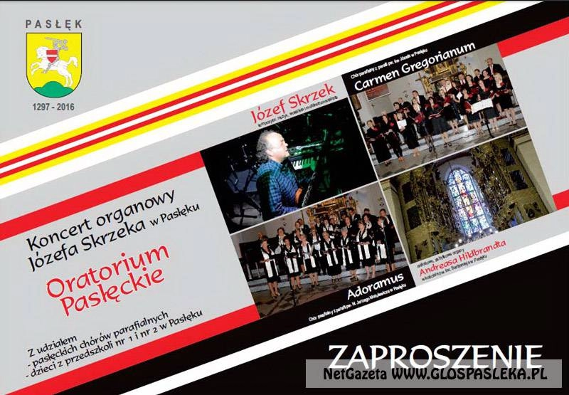 Koncert Józefa Skrzeka i pasłęckich chórów