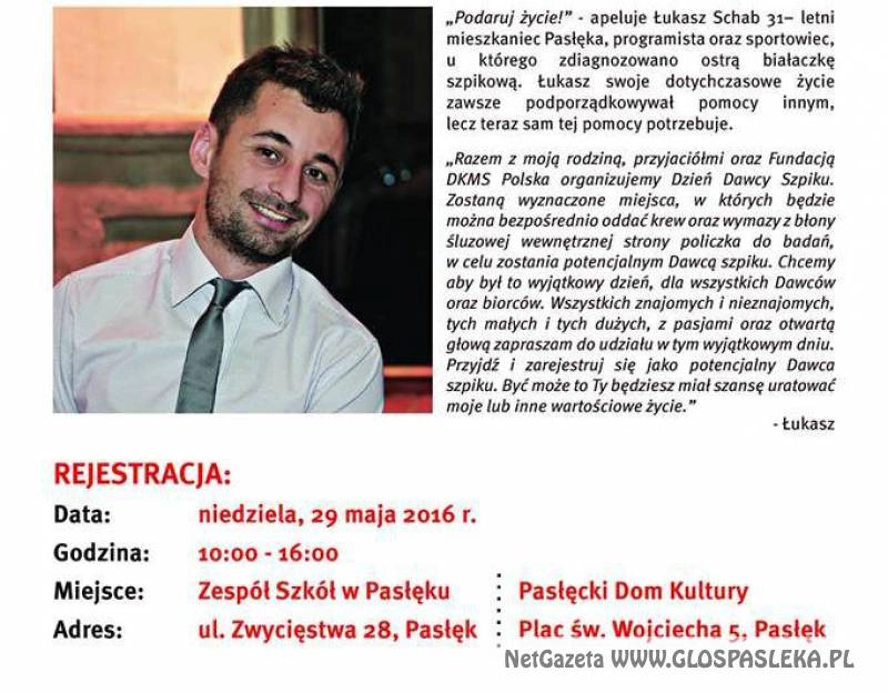 Dzień dawcy w Pasłęku