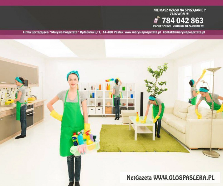 MARYSIA POSPRZĄTA