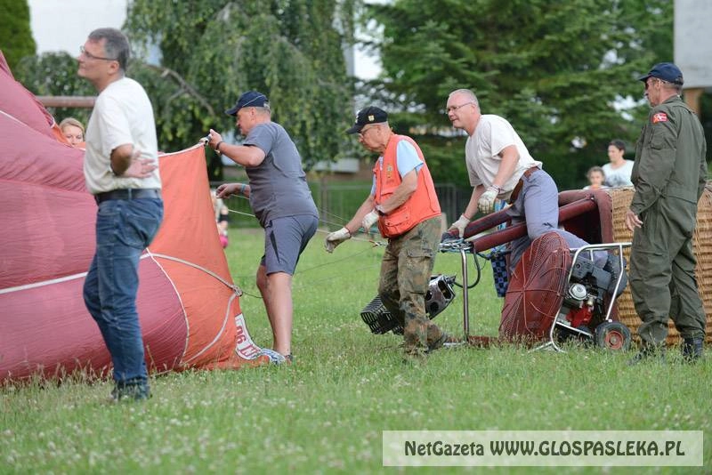 Pierwszy balon nad Pasłękiem