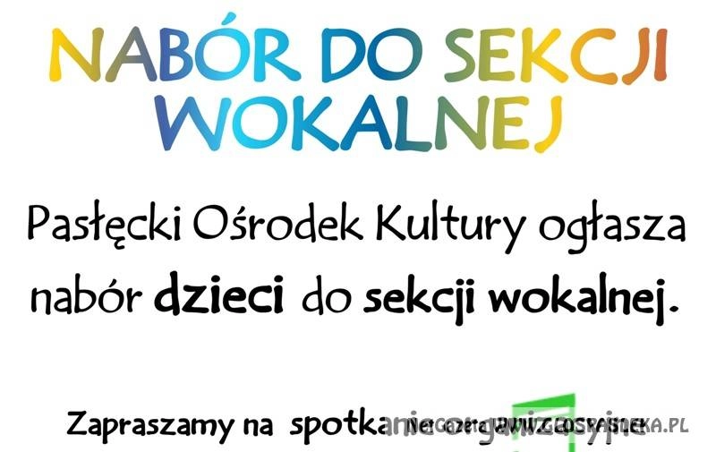 Nabór do sekcji wokalnej