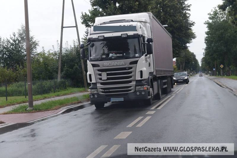 Pijany kierowca ciężarówki