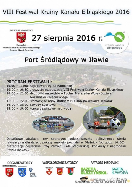 Festiwal Krainy Kanału Elbląskiego