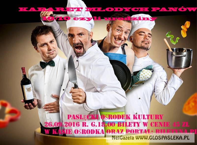 Kabaret Młodych Panów - zaproszenie na występ