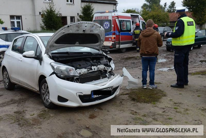 Kolizja w okolicy Łukszt - na szczęście bez rannych