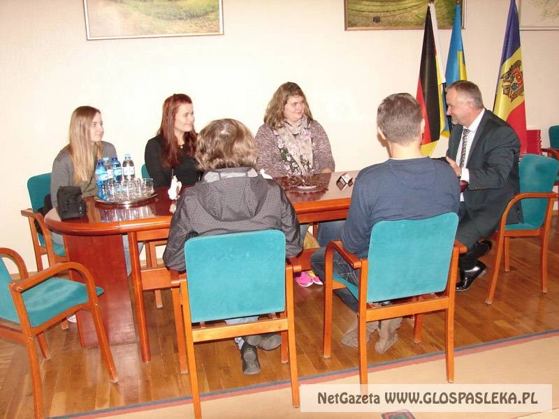 Uczmy się od siebie, praktykanci z Itzehoe w ZSEiT w Pasłęku