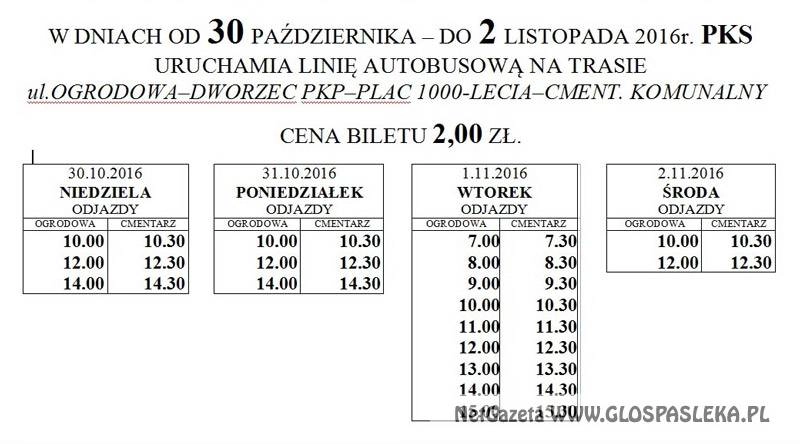 Dodatkowa komunikacja autobusowa