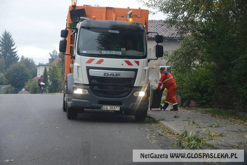 Odbiór odpadów za 1 listopada 2016 r