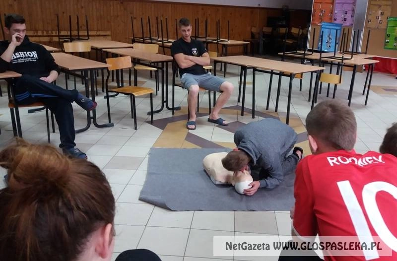 Uczyli się udzielać pierwszej pomocy