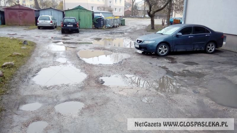 Listy - Naprawa drogi