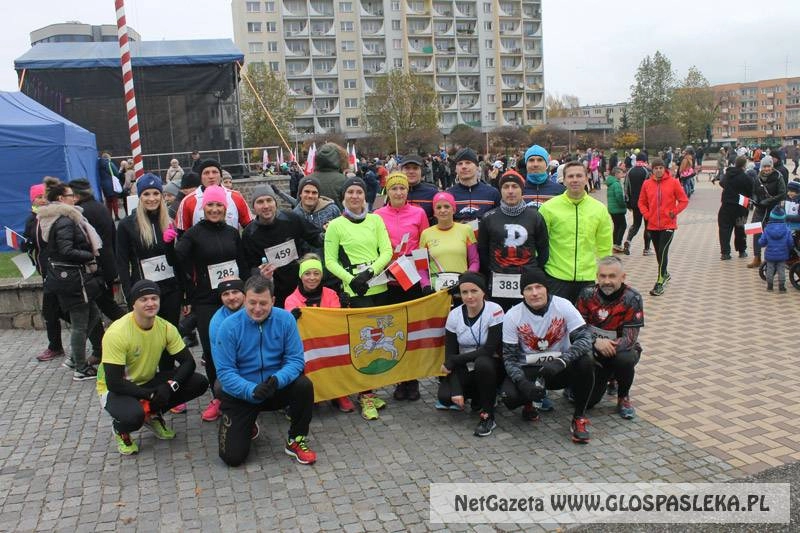 Pasłęczanie w Biegach Niepodległości