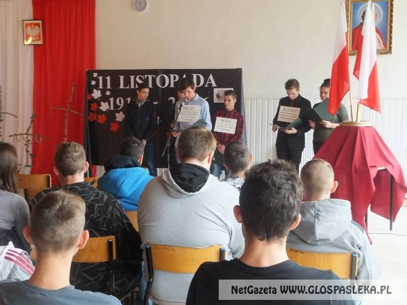 Święto Niepodległości w ZSZ w Pasłęku