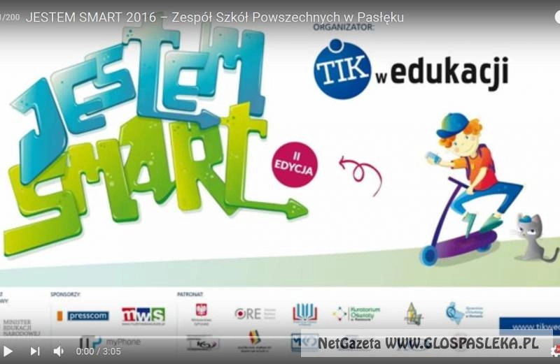 Jestem smart - uczniowie z trójki proszą o głosy