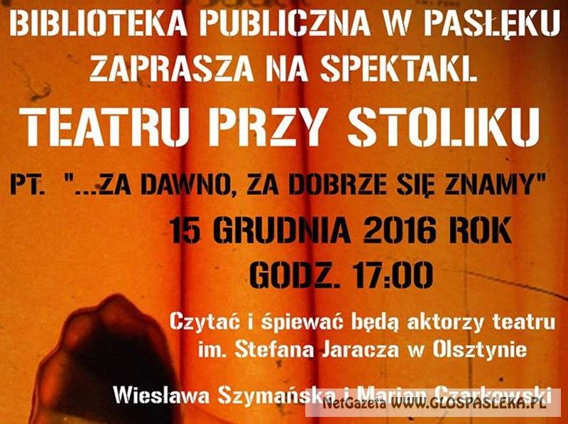 Teatr przy stoliku