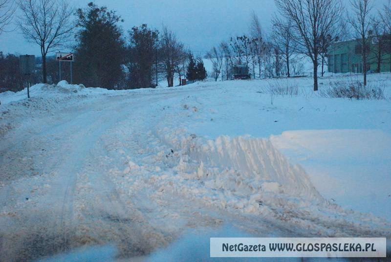 Odśnieżanie dróg gminnych