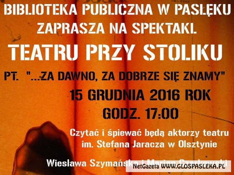 Teatr przy stoliku