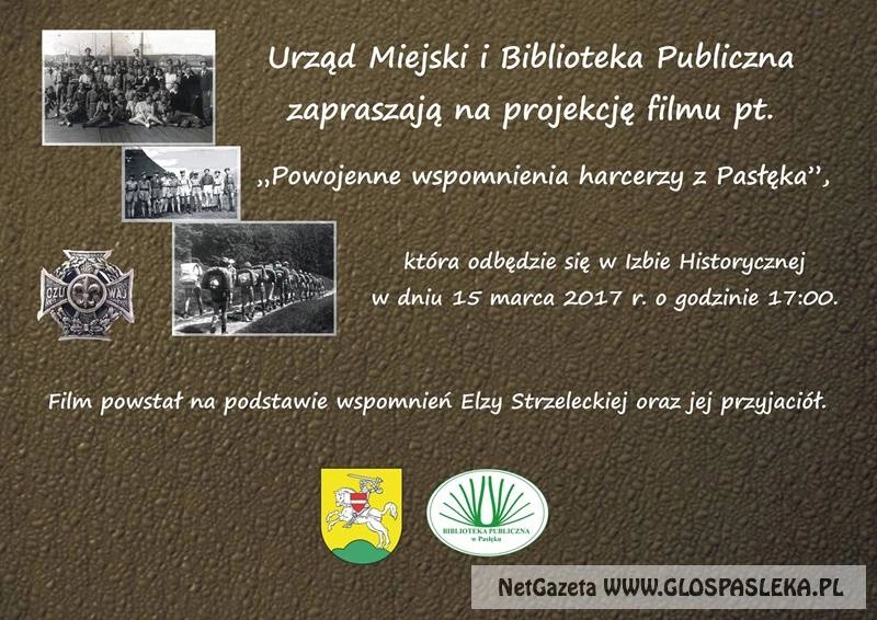 Powojenne wspomnienia harcerzy z Pasłęka