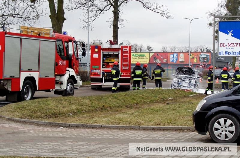 Minął weekend - pożar auta, pijany kierujący i niewypał z czasów wojny