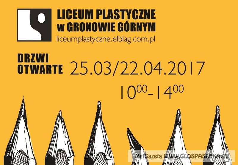 Liceum Plastyczne w Gronowie Górnym otwiera drzwi dla gimnazjalistów