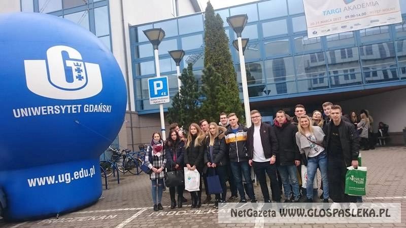 Uczniowie ZSEiT na Uniwersytecie Gdańskim